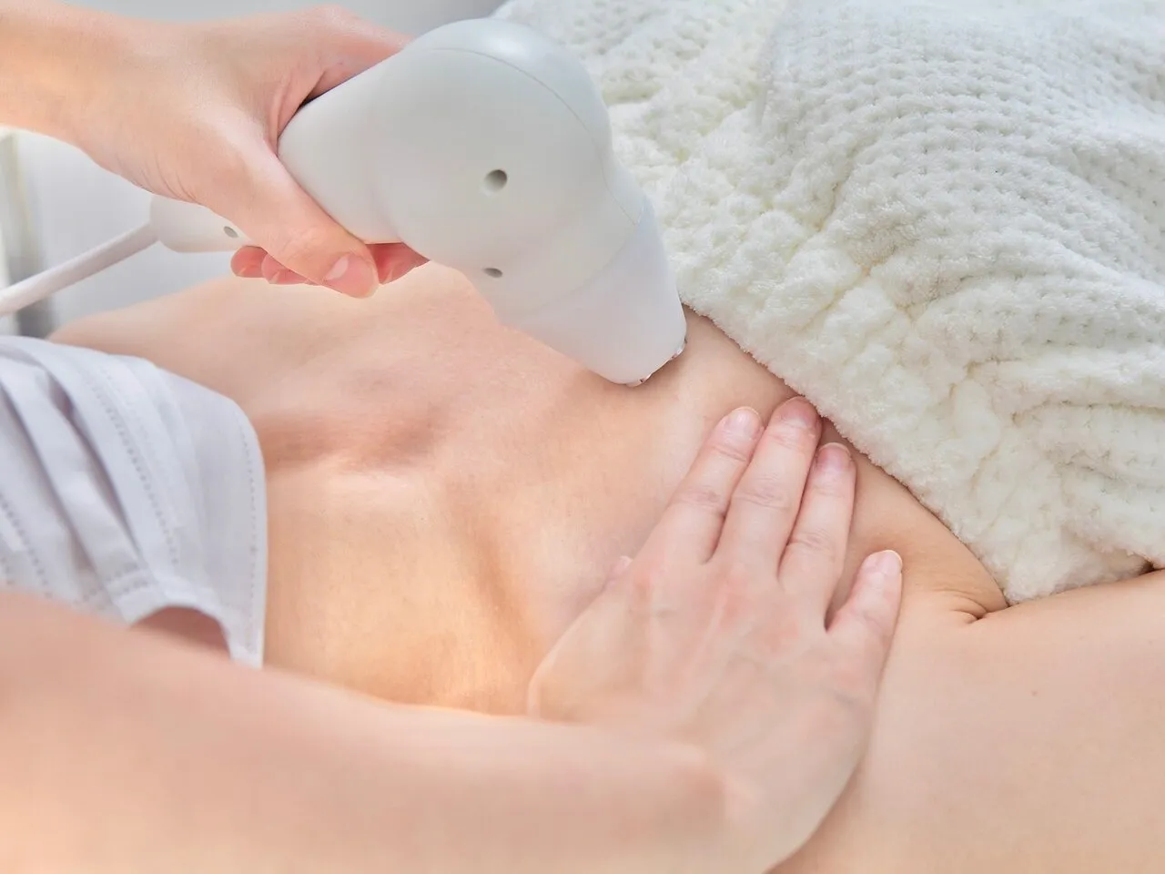 バストを育てる美容液を導入中♪